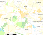 Map commune FR insee code 35188